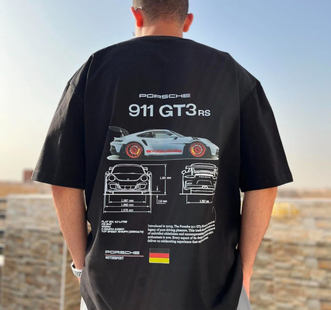 911 Porsche oversized T-shirt