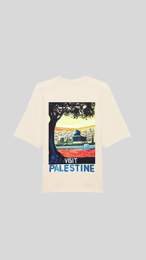 Visit Palestine Oversized T-shirt