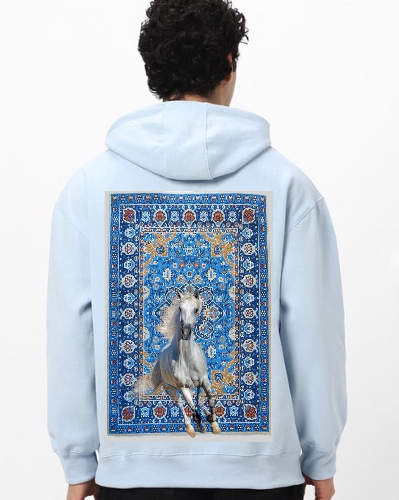 Blue paradise hoodie