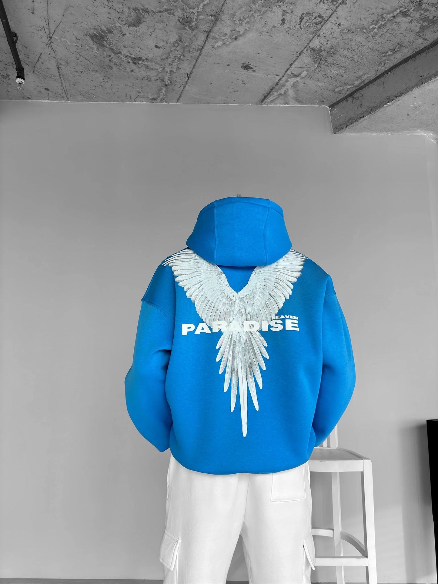 Oversize parrot hoodie
